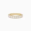 BH Multi D'Oro 14K Yellow Gold Prong Set Diamond Band, 1.00 TCW | Rings