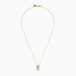 Effy Jewelry D'Oro 14K Yellow Gold Scattered Diamonds Pendant | Necklaces & Pendants