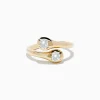 Effy Jewelry D'Oro 14K Yellow Gold Two-of-Us Diamond Ring, 0.59 TCW | Rings