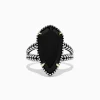 BH Multi Eclipse 925 Sterling Silver Onyx Ring, 4.37 TCW | Rings
