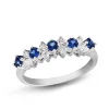Effy Jewelry Gemma Blue Sapphire and Diamond Ring, 0.76 TCW | Rings