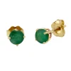 Effy Jewelry Gemma Emerald Stud Earrings, 0.95 TCW | Earrings