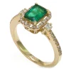 Effy Jewelry Gemma 14K Yellow Gold Emerald and Diamond Ring, 1.28 TCW | Rings