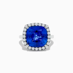 Effy Jewelry Hematian 14K White Gold Tanzanite and Diamond Ring | Rings
