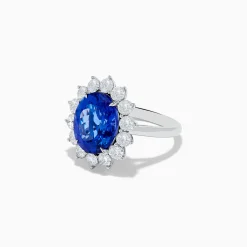 Effy Jewelry Hematian 14K White Gold Tanzanite and Diamond Ring | Rings