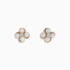 Effy Jewelry 14K Pink Gold Fresh Water Pearl and Diamond Earrings | Earrings