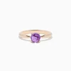 BH Multi 14K Rose Gold Amethyst Ring, 0.81 TCW | Rings