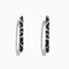 Effy Jewelry 14K Rose Gold Diamond Leopard Spot Hoop Earrings, 0.78 TCW | Necklaces & Pendants