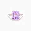 BH Multi 14K Rose Gold Kunzite and Diamond Ring | Rings