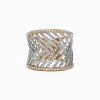 Effy Jewelry 14K Two Tone Gold Diamond Ring, 0.97 TCW | Rings