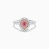 Effy Jewelry 18K Two Tone Gold White and Pink Diamond Ring | Rings