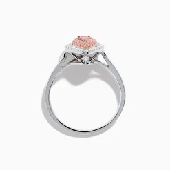 Effy Jewelry 18K Two Tone Gold White and Pink Diamond Ring | Rings
