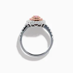 Effy Jewelry 18K Two Tone Gold White and Pink Diamond Ring | Rings