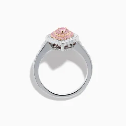 Effy Jewelry 18K Two Tone Gold White and Pink Diamond Ring | Rings
