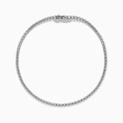Effy Jewelry 14K White Gold 0.25 Ct. Diamond Tennis Bracelet | Bracelets