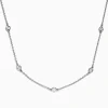 Effy Jewelry 14K White Gold 18" Diamond Necklace, .69 TCW | Necklaces & Pendants