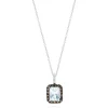 Effy Jewelry 14K White Gold Aquamarine and Diamond Pendant, 2.52 TCW | Necklaces & Pendants