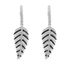 Effy Jewelry 14K White Gold Black and White Diamond Earrings, 1.05 TCW | Earrings