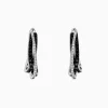 Effy Jewelry 14K White Gold Black and White Diamond Earrings, 0.79 TCW | Earrings