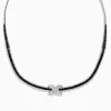 Effy Jewelry 14K White Gold Diamond Black and White Diamond Necklace | Necklaces & Pendants