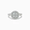 Effy Jewelry 14K White Gold Diamond Cluster Ring | Rings