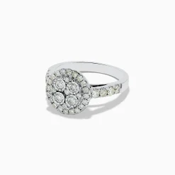Effy Jewelry 14K White Gold Diamond Cluster Ring | Rings