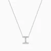 Effy Jewelry 14K White Gold Diamond Initial "I" Pendant | Necklaces & Pendants