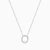 Effy Jewelry 14K White Gold Diamond Initial "O" Pendant | Necklaces & Pendants