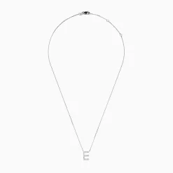 Effy Jewelry 14K White Gold Diamond Initial "E" Pendant | Necklaces & Pendants