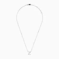 Effy Jewelry 14K White Gold Diamond Initial "Z" Pendant | Necklaces & Pendants