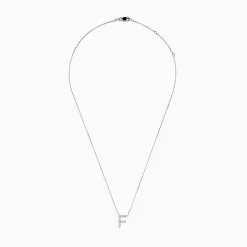 Effy Jewelry 14K White Gold Diamond Initial "F" Pendant | Necklaces & Pendants