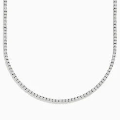 BH Multi 14K White Gold Diamond Necklace | Necklaces & Pendants