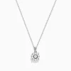 BH Multi 14K White Gold Diamond Pendant | Necklaces & Pendants