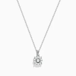 BH Multi 14K White Gold Diamond Pendant | Necklaces & Pendants