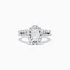 GSJ 14K White Gold Diamond Ring and Matching Band Set, 2.00 TCW | Rings