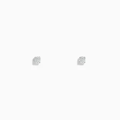 Effy Jewelry 14K White Gold Diamond Solitaire Stud Earrings, 0.15 TCW | Earrings