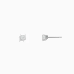 Effy Jewelry 14K White Gold Diamond Solitaire Stud Earrings, 0.25 TCW | Earrings