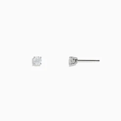 Effy Jewelry 14K White Gold Diamond Solitaire Stud Earrings, 0.33 TCW | Earrings
