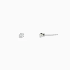 Effy Jewelry 14K White Gold Diamond Solitaire Stud Earrings, 0.15 TCW | Earrings