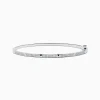 Effy Jewelry 14K White Gold Diamond Spike Bangle | Bracelets