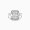 Effy Jewelry 14K White Gold Diamond Statement Ring | Rings
