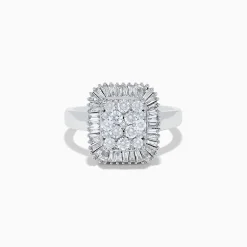 Effy Jewelry 14K White Gold Diamond Statement Ring | Rings