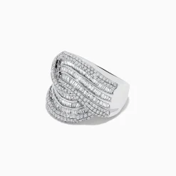 Effy Jewelry 14K White Gold Diamond Statement Ring | Rings