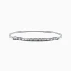 Effy Jewelry 14K White Gold Flexible Diamond Bangle | Bracelets