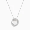 Effy Jewelry 14K White Gold Fresh Water Pearl and Diamond Pendant | Necklaces & Pendants