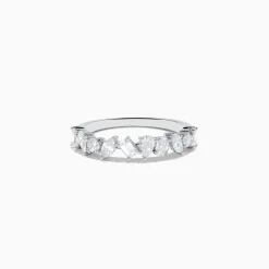 Effy Jewelry 14K White Gold Mix Shape Diamond Ring | Rings