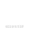 Louis Creations 14K White Gold Prong Set Diamond Eternity Band, 3.00 TCW | Rings