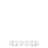 Louis Creations 14K White Gold Prong Set Diamond Eternity Band, 4.00 TCW | Rings