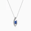 Effy Jewelry 14K White Gold Tanzanite and Diamond Pendant | Necklaces & Pendants
