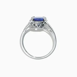 Effy Jewelry 14K White Gold Tanzanite and Diamond Ring, 3.09 TCW | Rings
